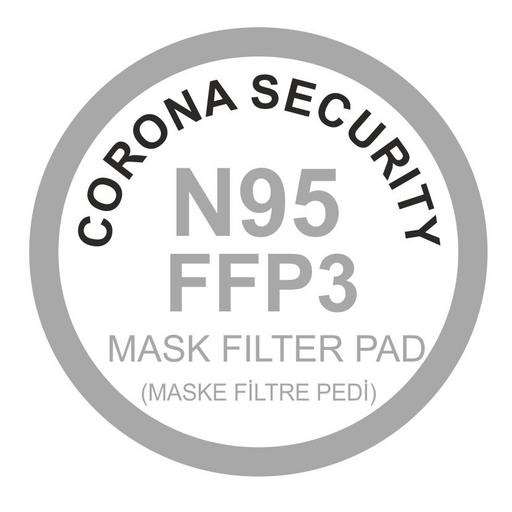 corona security n95 ffp3 mask filter pad ( maske filtre pedi )