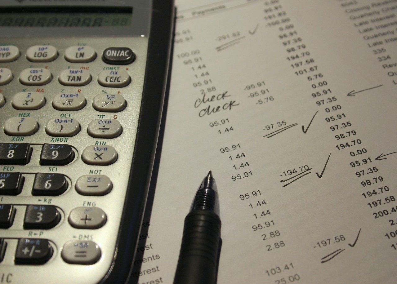 Calculator and Pen