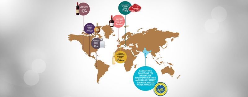 World Map for Geographical Indications