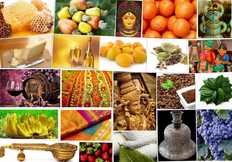 coğrafi işarete konu çeşitli ürünler